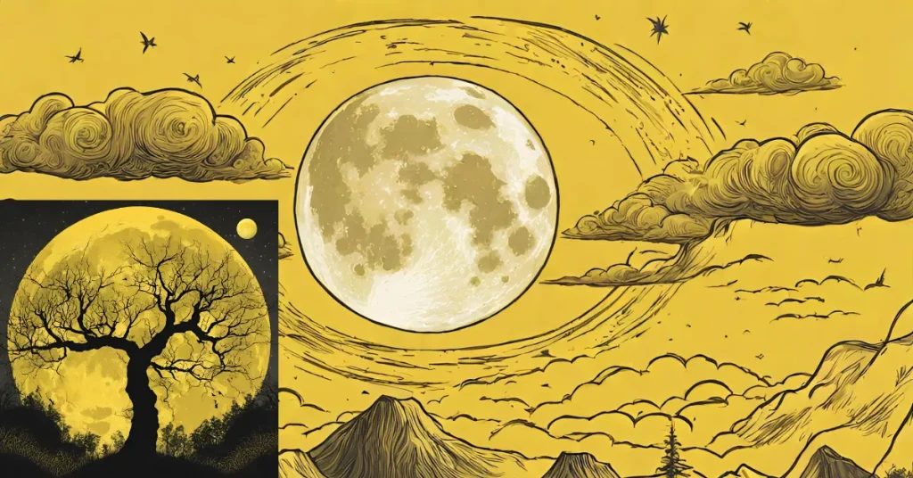 The Yellow Moon In Folklore And Mythology