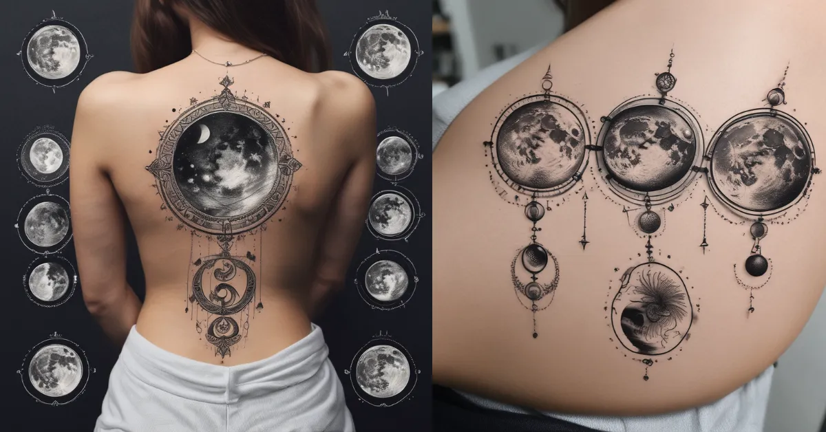 What Does The Phases Of The Moon Tattoo Mean?